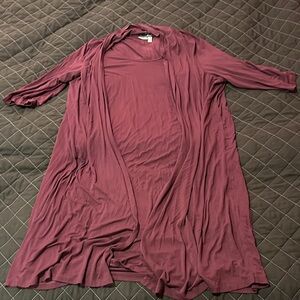 Ulla Popken plum midi dress size 20/22